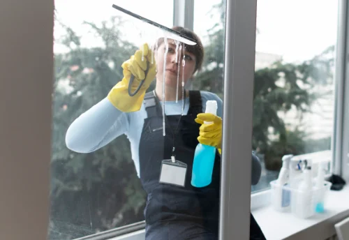 Nettoyage de vitres intérieures et extérieures à Saint-Benin-des-Bois